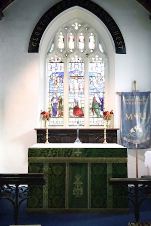 New Church Altar Frontal Made by Jenny Parnell