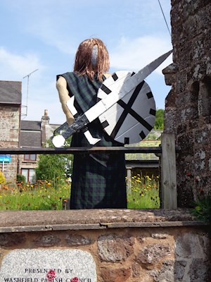 William Wallace - Braveheart. Village Green. 2nd 'Most likely to Scare'