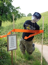 Invictus Games Soldier. Marsh Farm Old Lane. Winner 'Most Original and Creative'