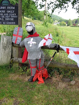 St George and the Dragon. Marsh Farm