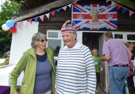 Spectators enjoying the games