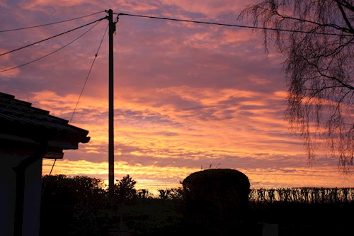 Fabulous colours of a Stoodleigh sunset