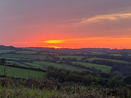 Stoodleigh summer sunset memories