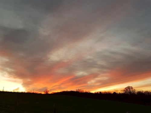 Stoodleigh night sky January 2021