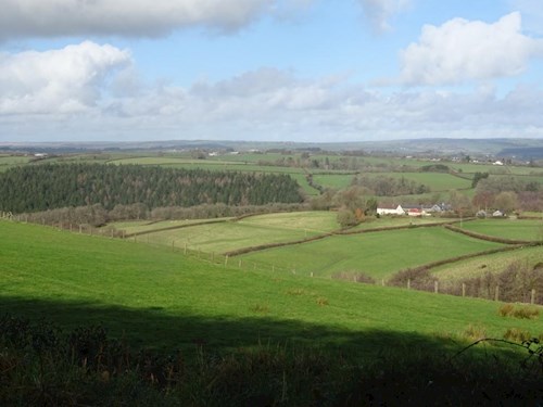 Views to Exmoor