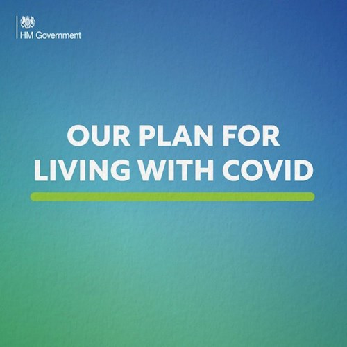 HM Government 'Our Plan for Living with COVID_21 Feb22