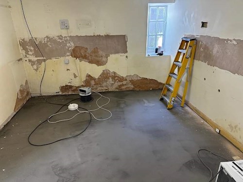 Ready for the first fixes by the electrician