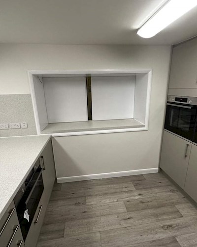Kitchen refitted