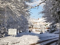 Main road into Cheriton