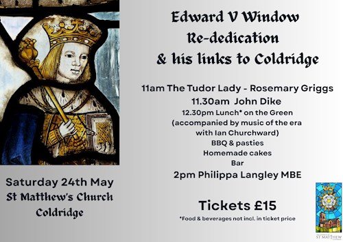Edware V Window Re-dedication_24 May 2025