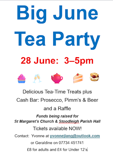 Big June Tea Party 28 June