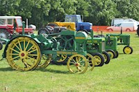 Some of the 'Bad Boys' in the Vintage Farm Rally, 2016